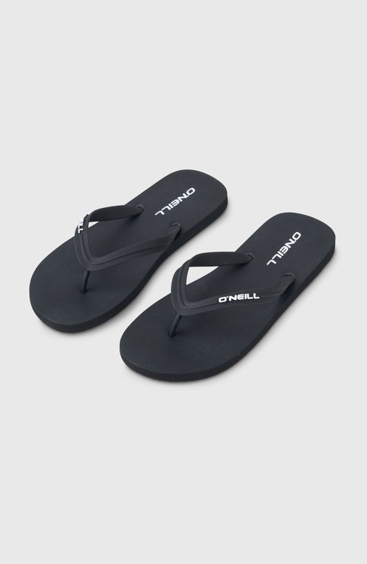 Profile Small Logo Sandals Men Black Out
