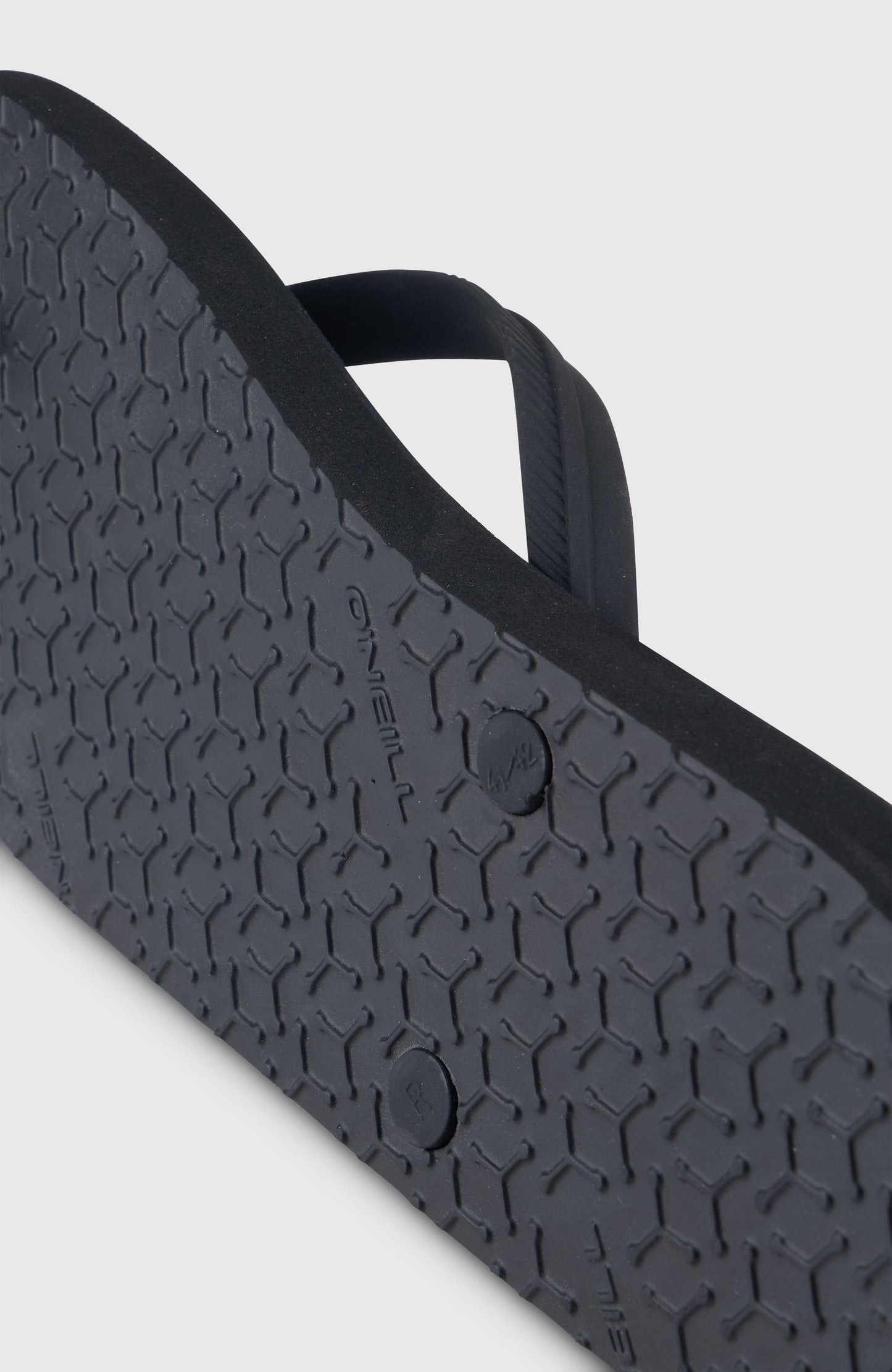 Profile Small Logo Sandals Men Black Out