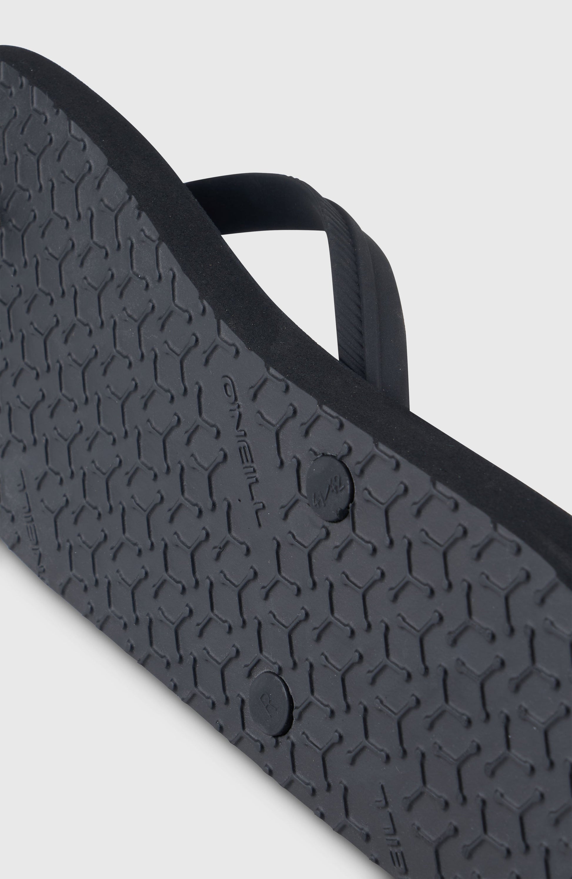 Profile Small Logo Sandals Men Black Out