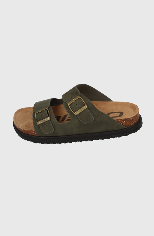 Vince Slider Sandals Men DARK OLIVE