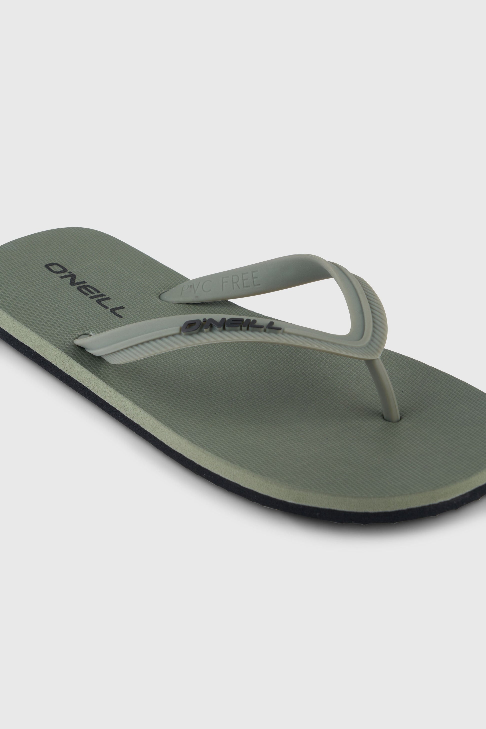 Profile Small Logo Sandals Men Military Green