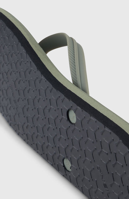 Profile Small Logo Sandals Men Military Green