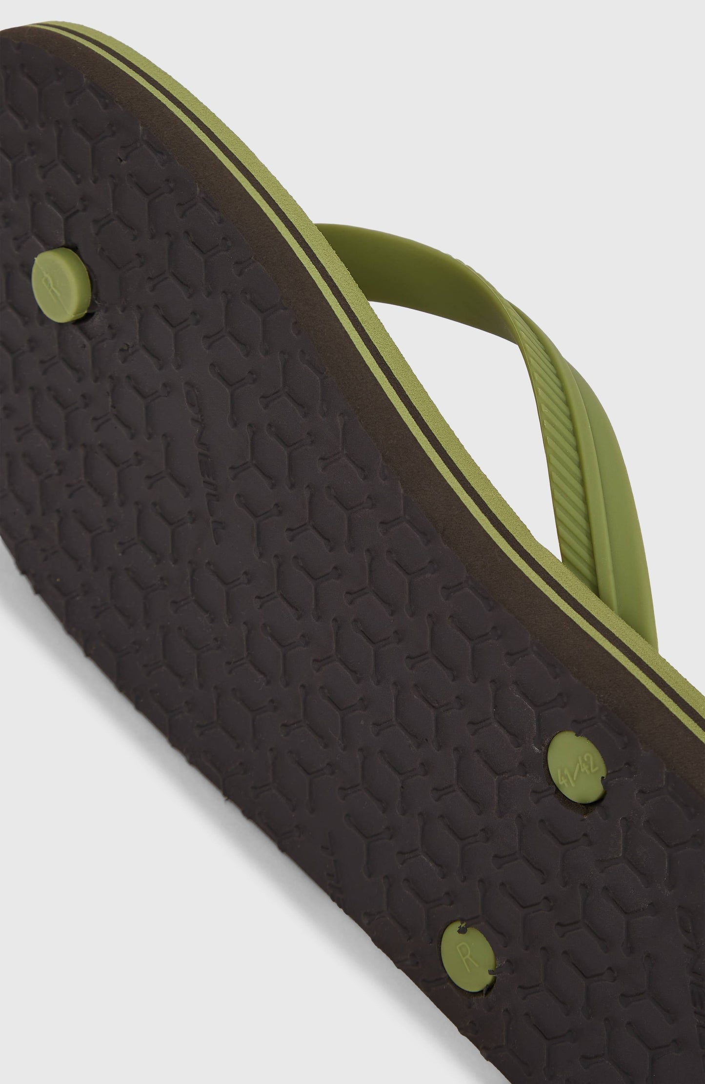 Profile Graphic Sandals Men Green Dusty Flower