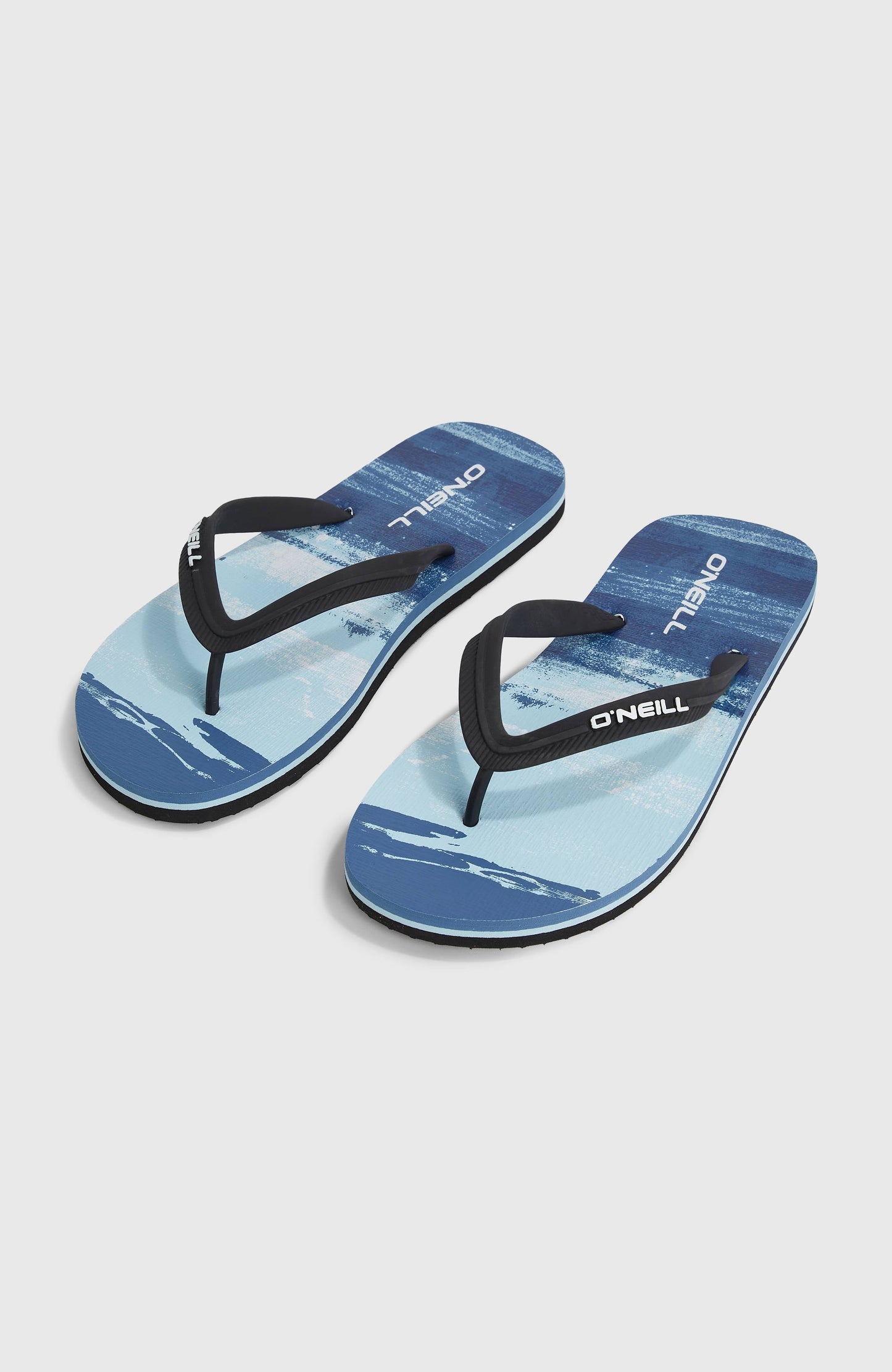 Profile Graphic Sandals Men Blue Melted Texture
