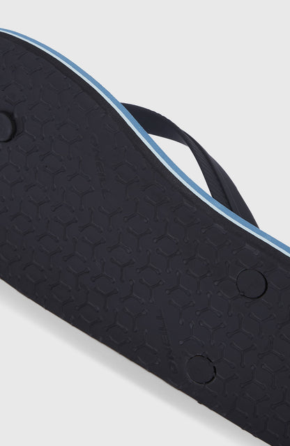 Profile Graphic Sandals Men Blue Melted Texture
