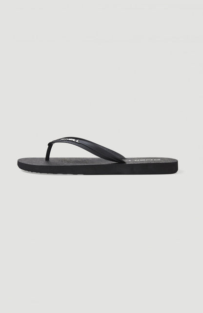 Profile Small Logo Sandals Men Black Out