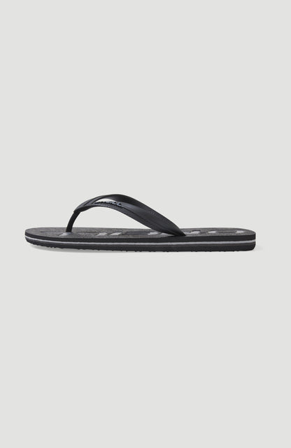 Profile Logo Sandals Men Black Out