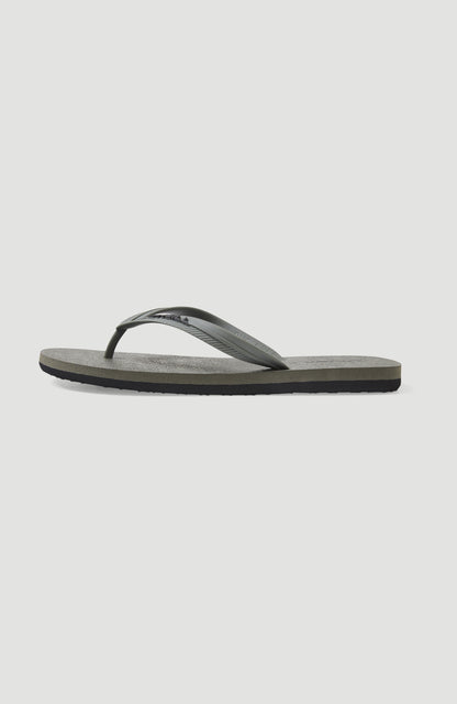 Profile Small Logo Sandals Men Military Green