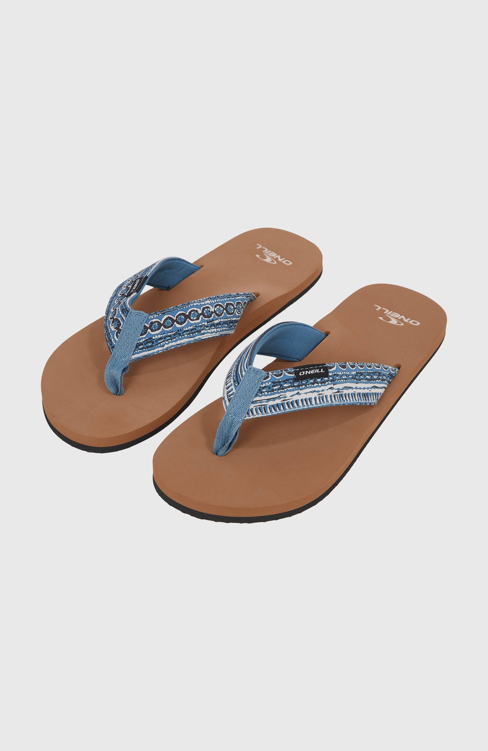 O’Neill Fabric Sandals Men Blue Pressed Lines