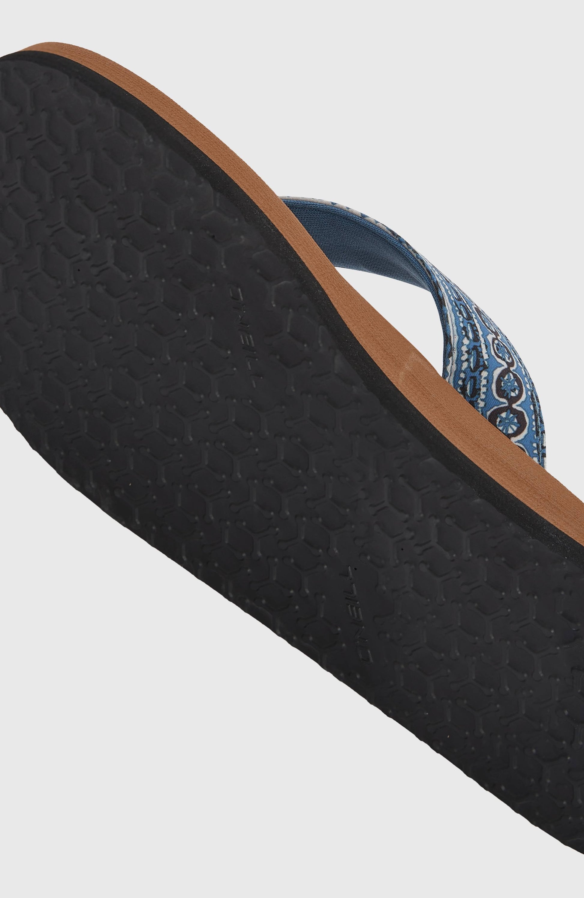 O’Neill Fabric Sandals Men Blue Pressed Lines