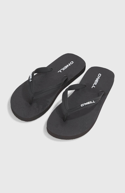 Profile Small Logo Sandals Men Black Out