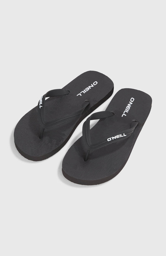 Profile Small Logo Sandals Men Black Out