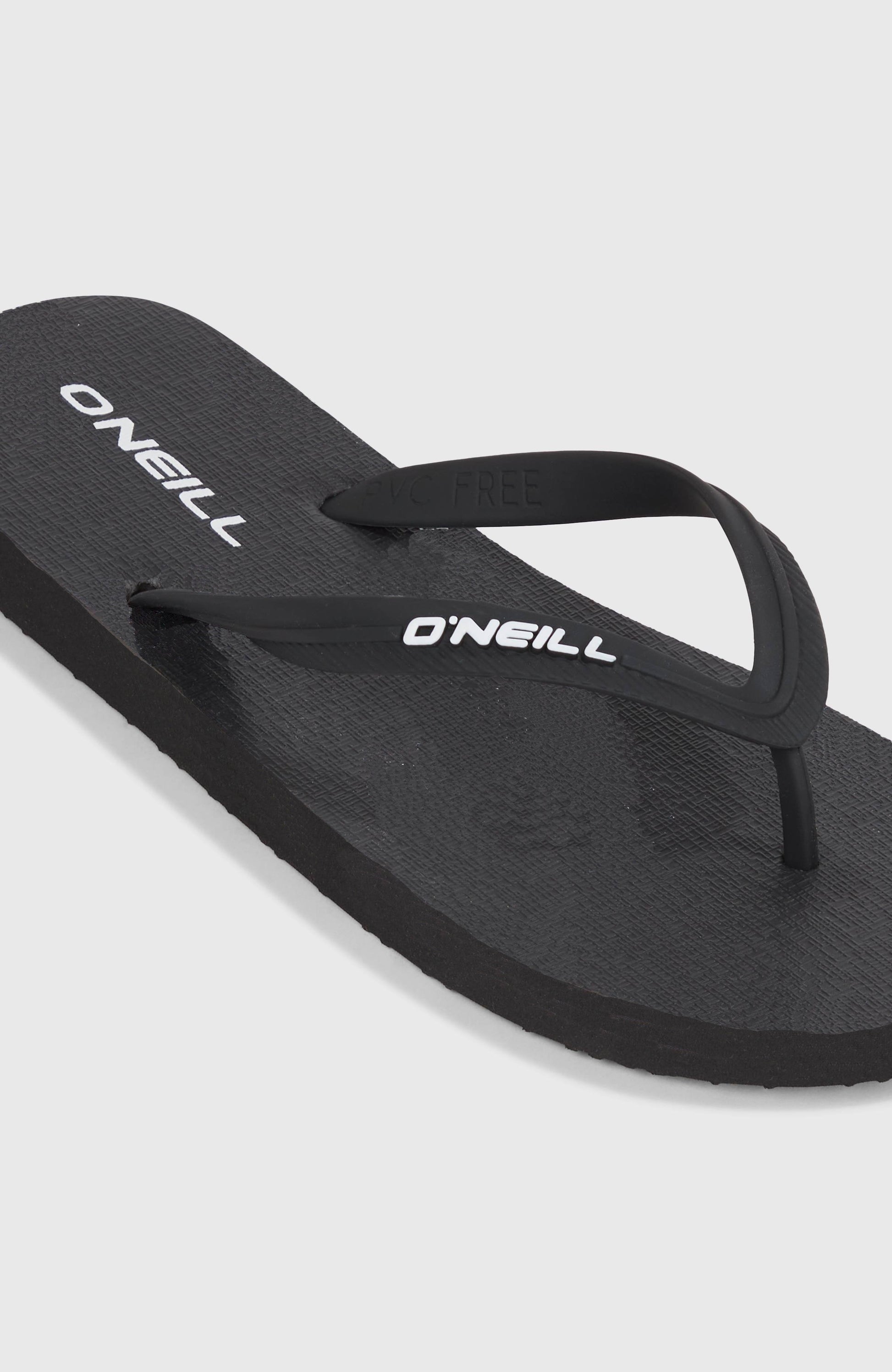 Profile Small Logo Sandals Men Black Out