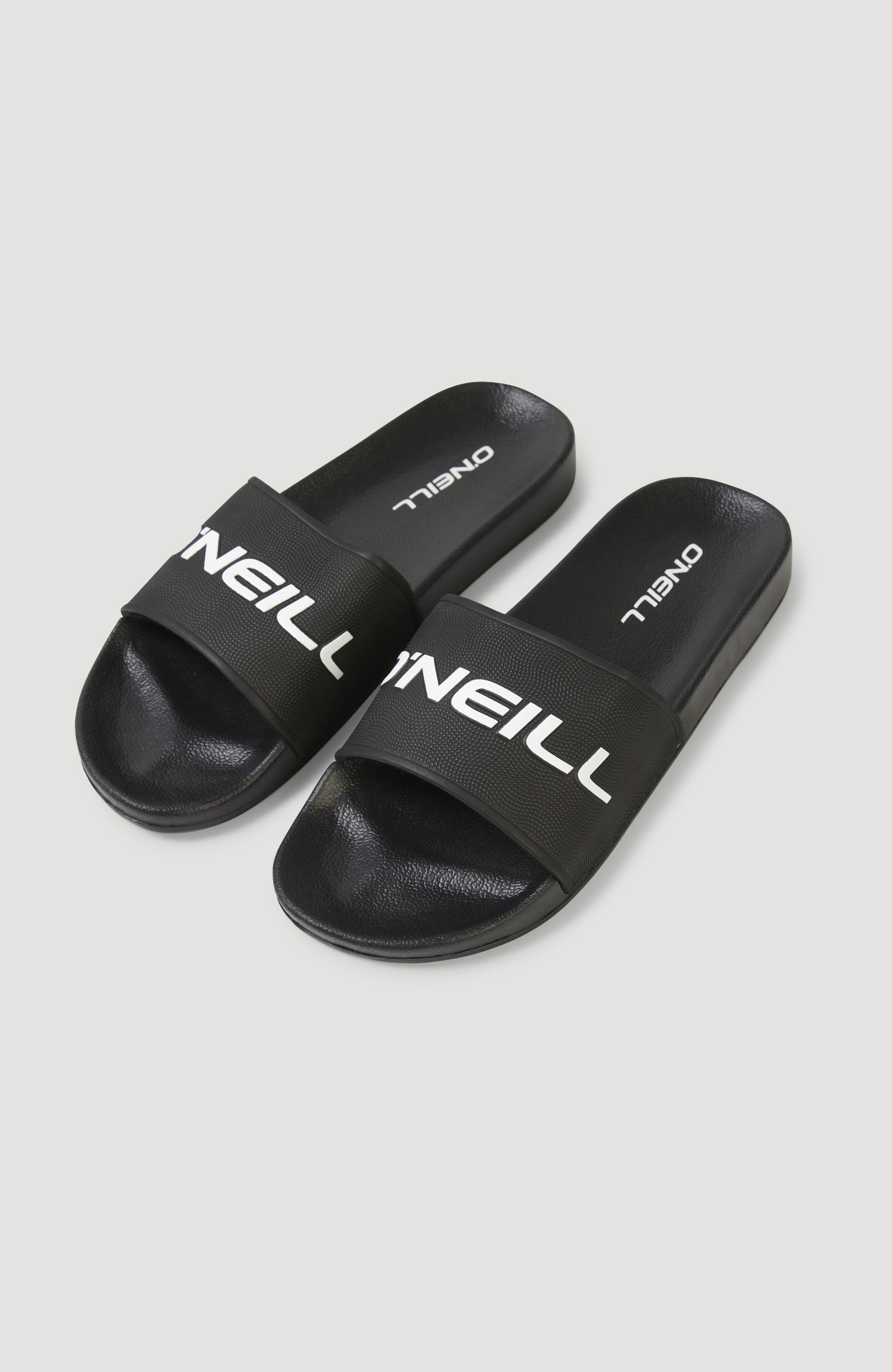 Logo Slides Men Black Out