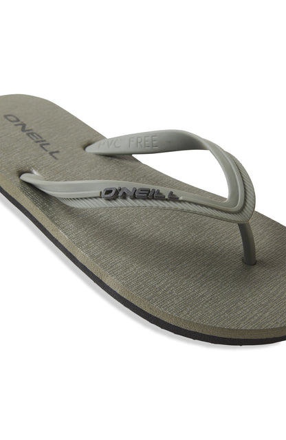 Profile Small Logo Sandals Men Military Green