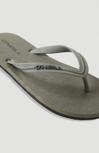Profile Small Logo Sandals Men Military Green