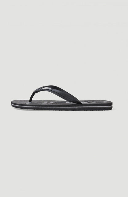 Profile Logo Sandals Men Black Out