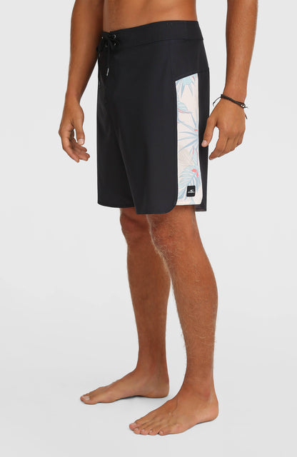 Hyperfreak Tech Panel 18'' Boardshorts Men Black Tech Panel