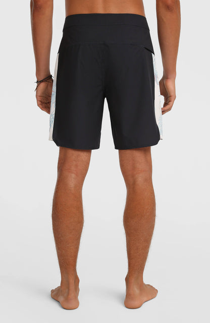 Hyperfreak Tech Panel 18'' Boardshorts Men Black Tech Panel
