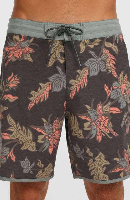 Cruzer Scallop 18'' Boardshorts Men Black Cruzer Scallop