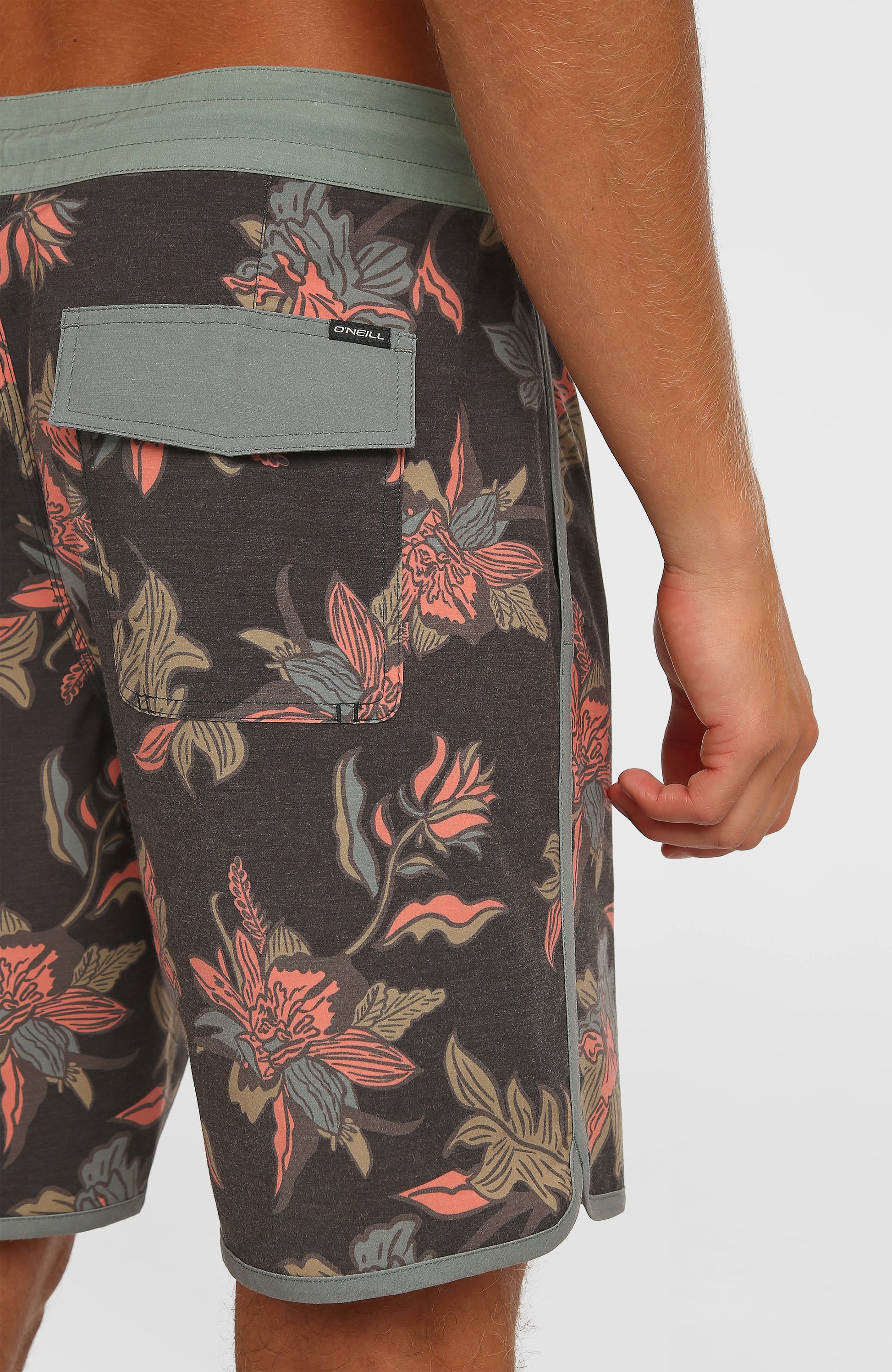 Cruzer Scallop 18'' Boardshorts Men Black Cruzer Scallop