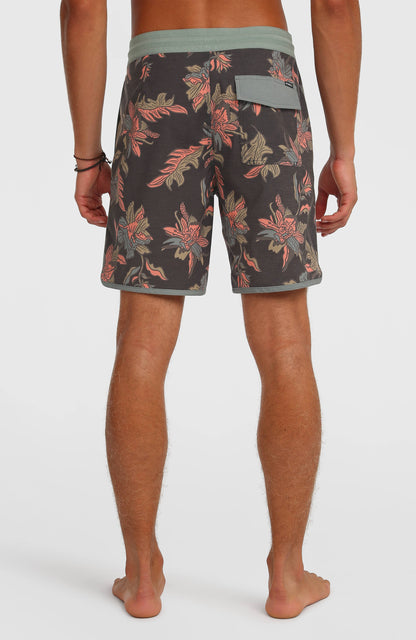 Cruzer Scallop 18'' Boardshorts Men Black Cruzer Scallop
