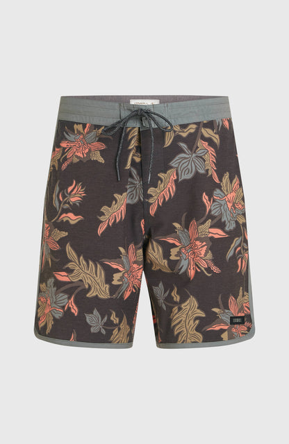 Cruzer Scallop 18'' Boardshorts Men Black Cruzer Scallop