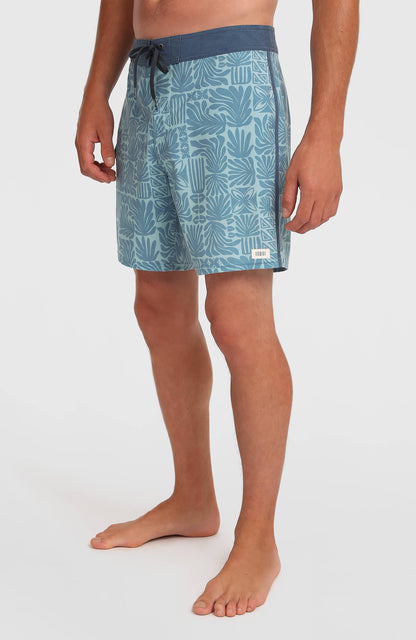 Lineup 18'' Boardshorts Men Captains Blue Lineup