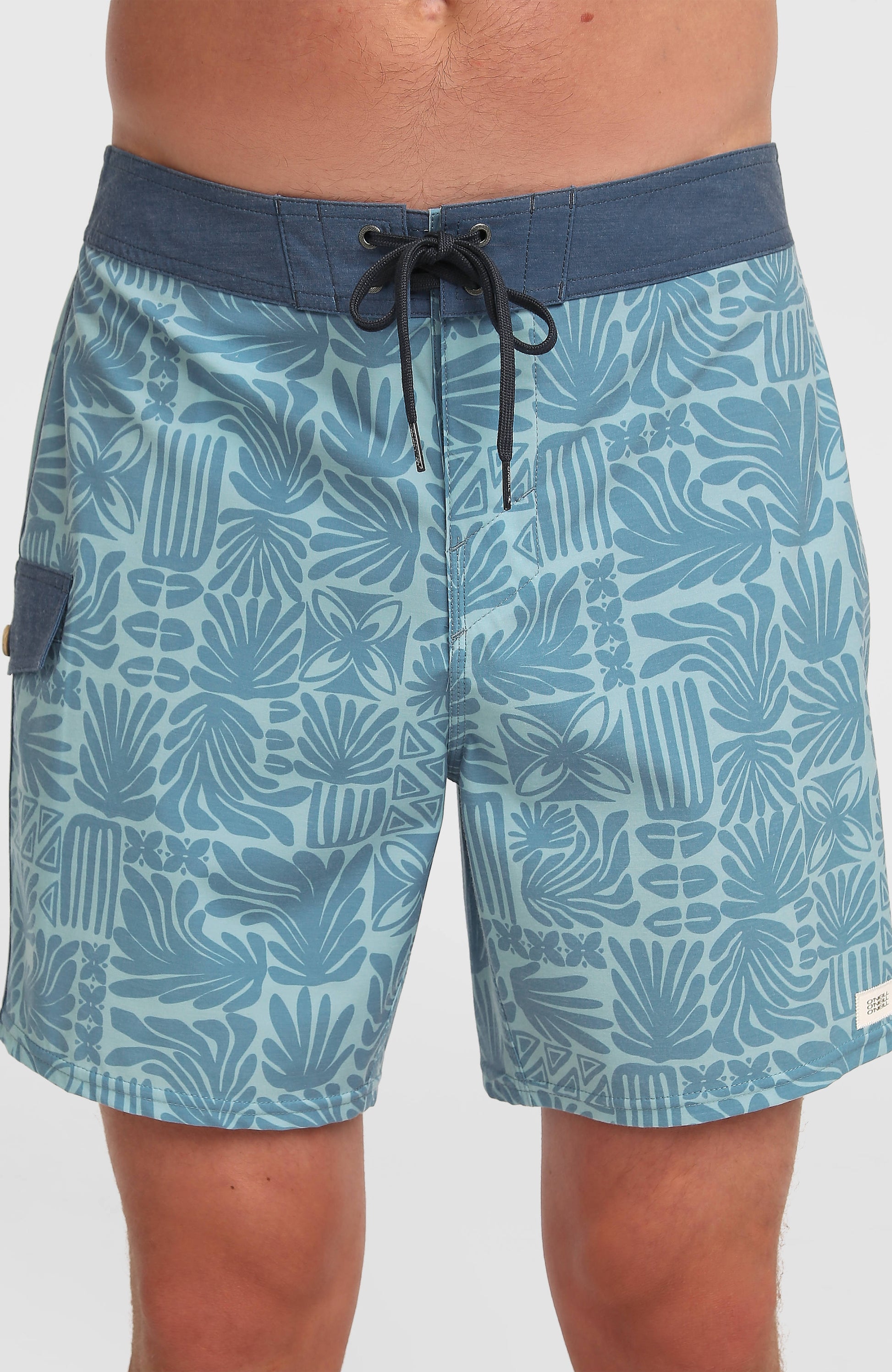 Lineup 18'' Boardshorts Men Captains Blue Lineup