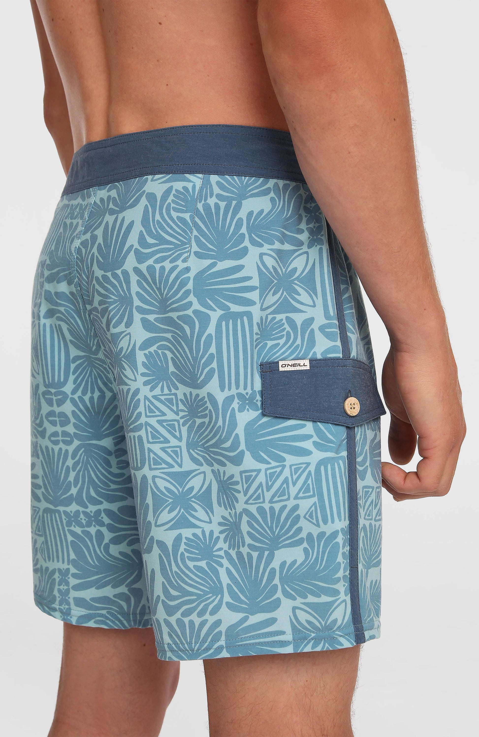 Lineup 18'' Boardshorts Men Captains Blue Lineup