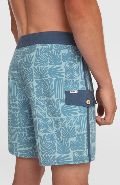 Lineup 18'' Boardshorts Men Captains Blue Lineup