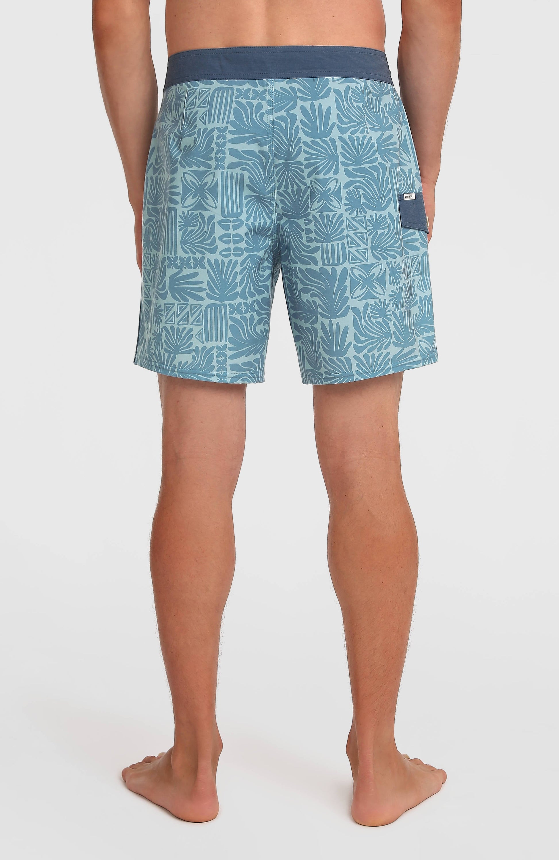 Lineup 18'' Boardshorts Men Captains Blue Lineup