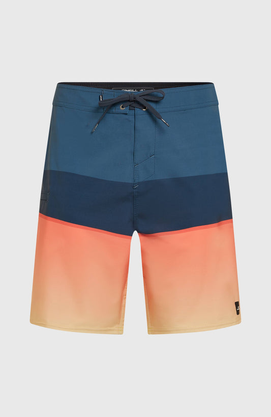 Hyperfreak Heat Block 19'' Boardshorts Men Persimmon Heat Block