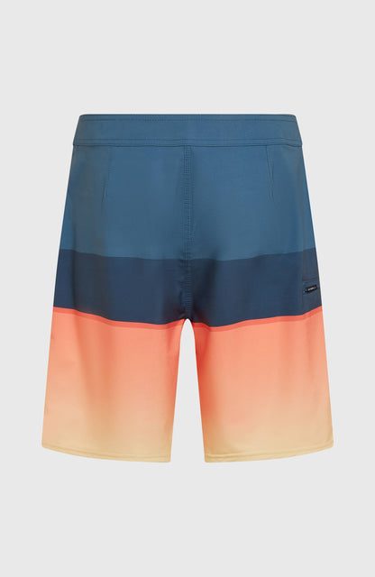 Hyperfreak Heat Block 19'' Boardshorts Men Persimmon Heat Block