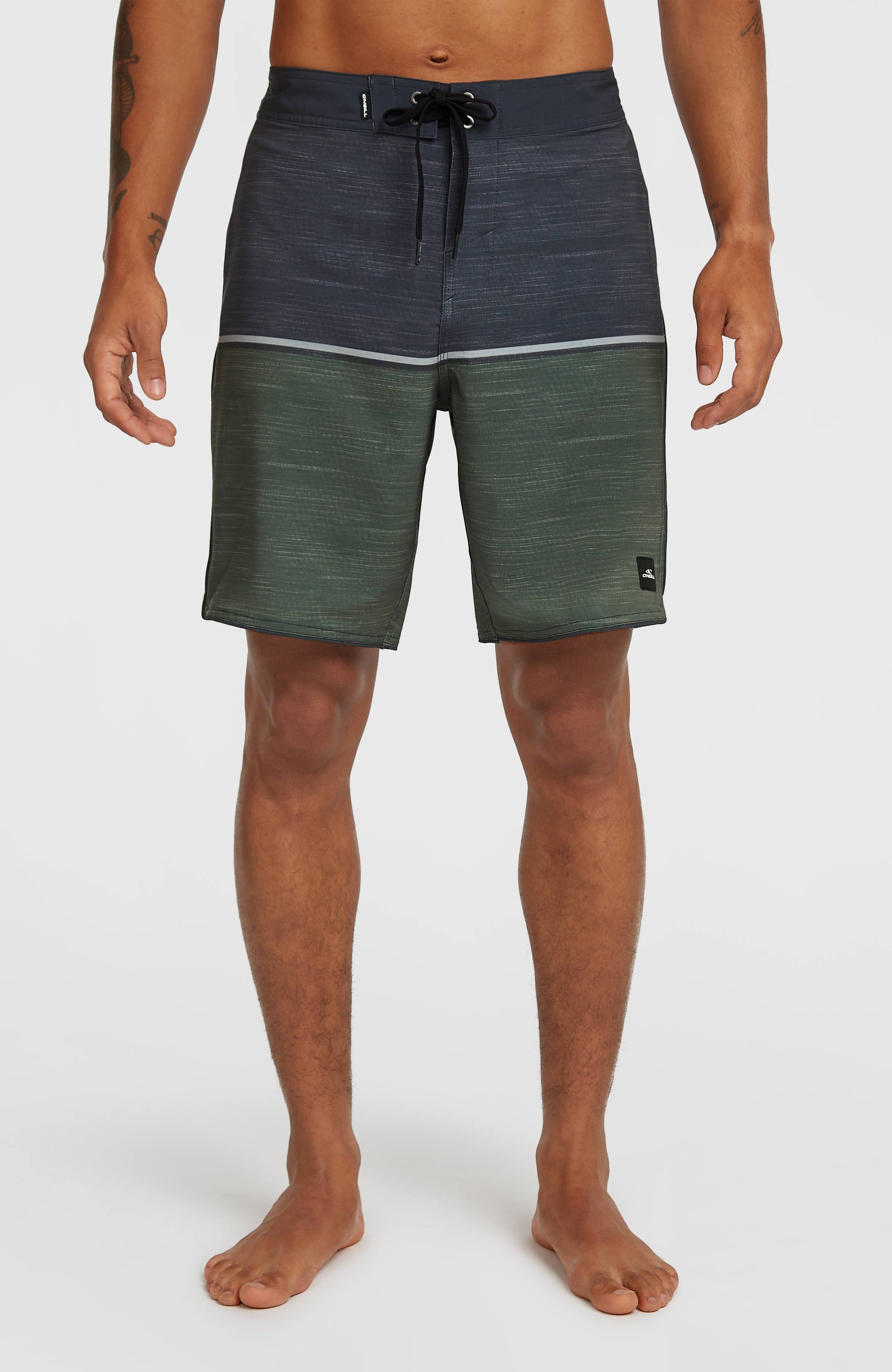 Hyperfreak Mysto Block 19'' Boardshorts Men Dark Olive Mysto Block