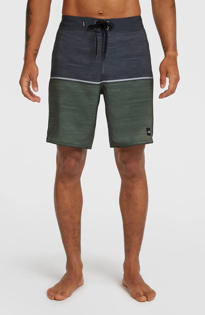 Hyperfreak Mysto Block 19'' Boardshorts Men Dark Olive Mysto Block