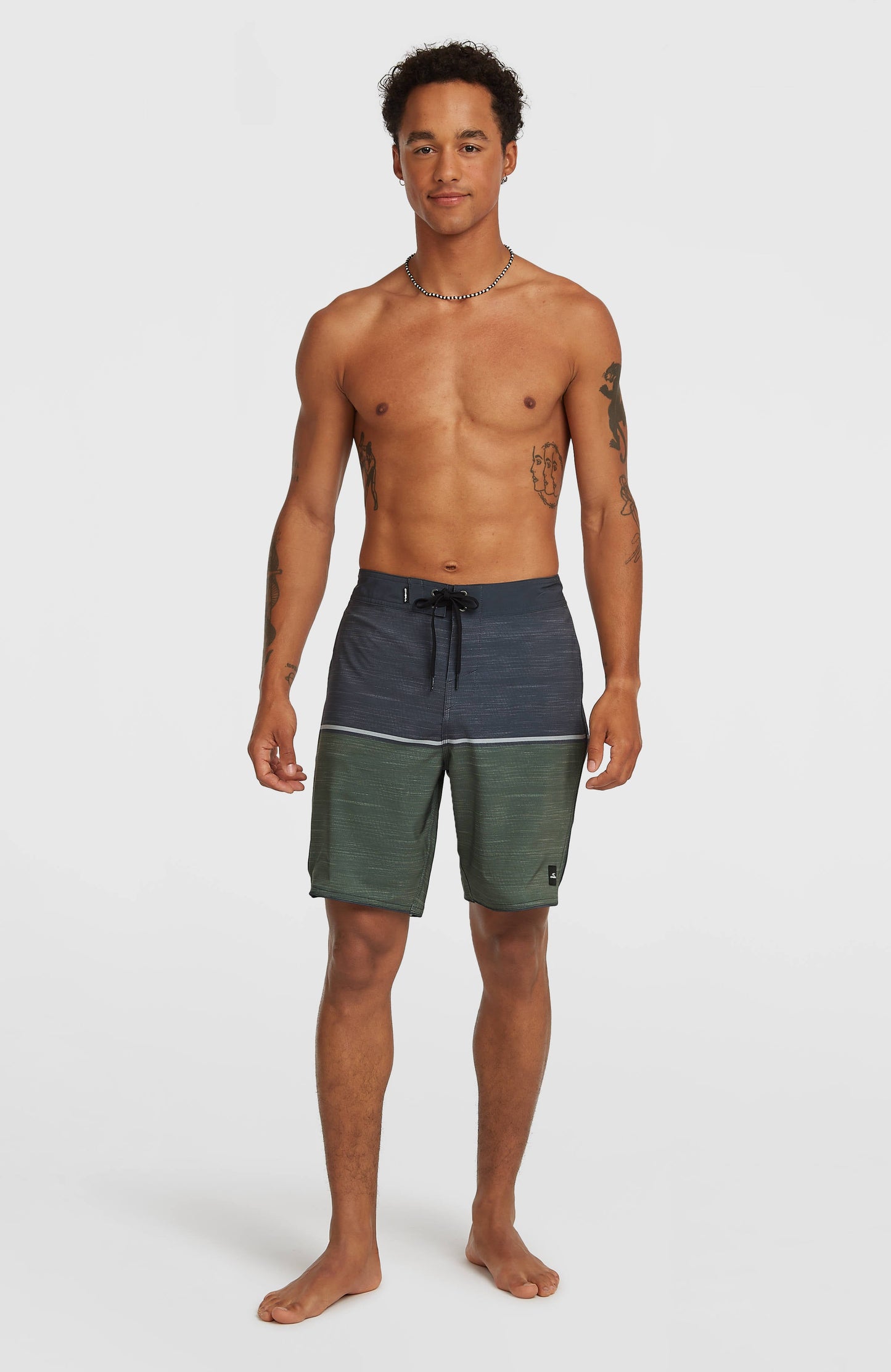 Hyperfreak Mysto Block 19'' Boardshorts Men Dark Olive Mysto Block