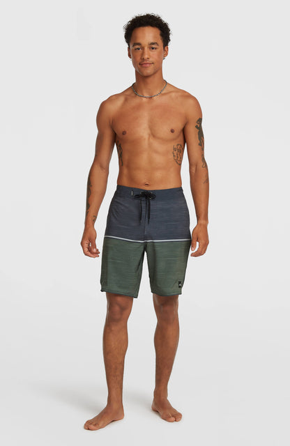 Hyperfreak Mysto Block 19'' Boardshorts Men Dark Olive Mysto Block