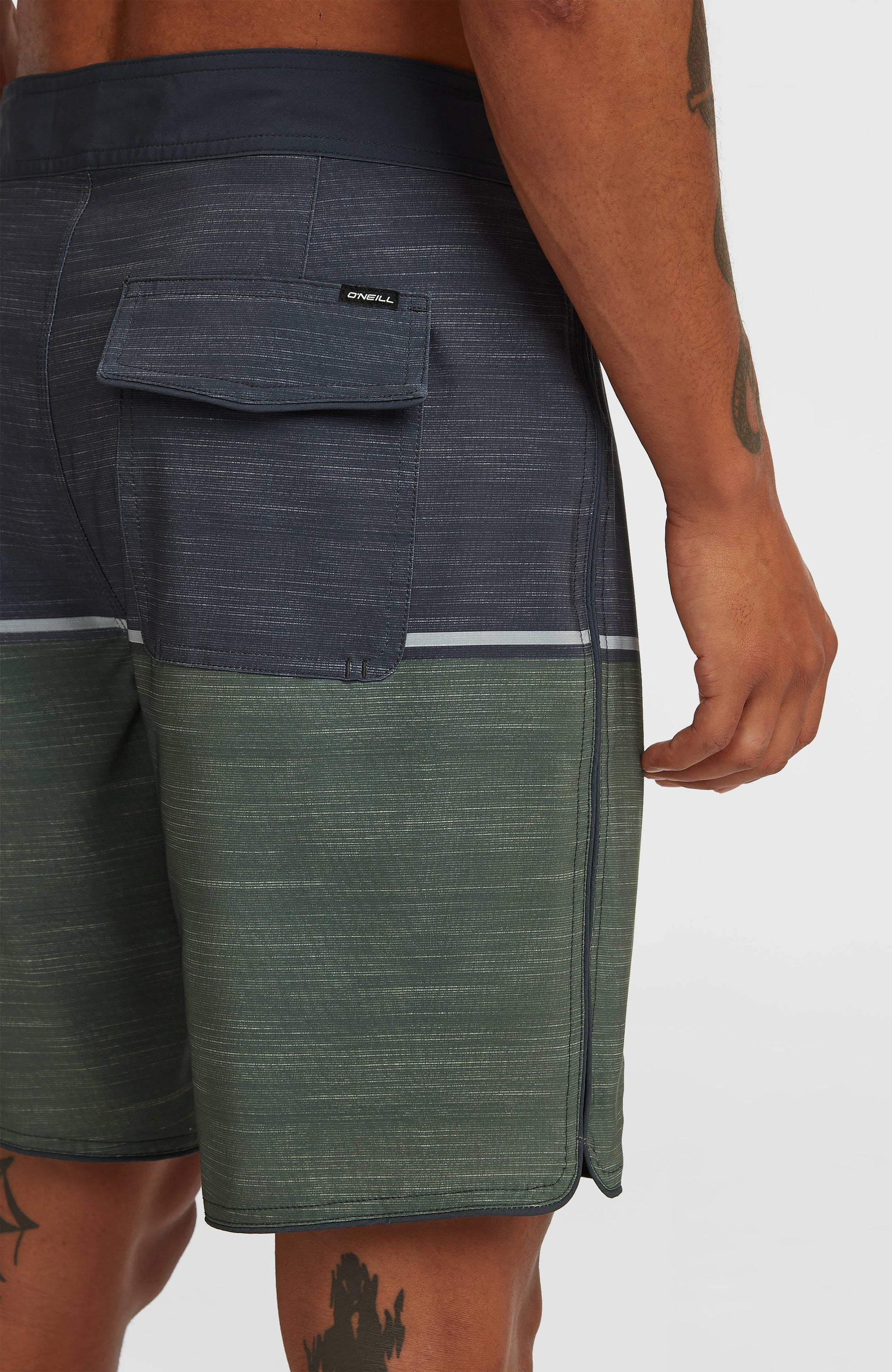 Hyperfreak Mysto Block 19'' Boardshorts Men Dark Olive Mysto Block