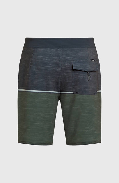 Hyperfreak Mysto Block 19'' Boardshorts Men Dark Olive Mysto Block
