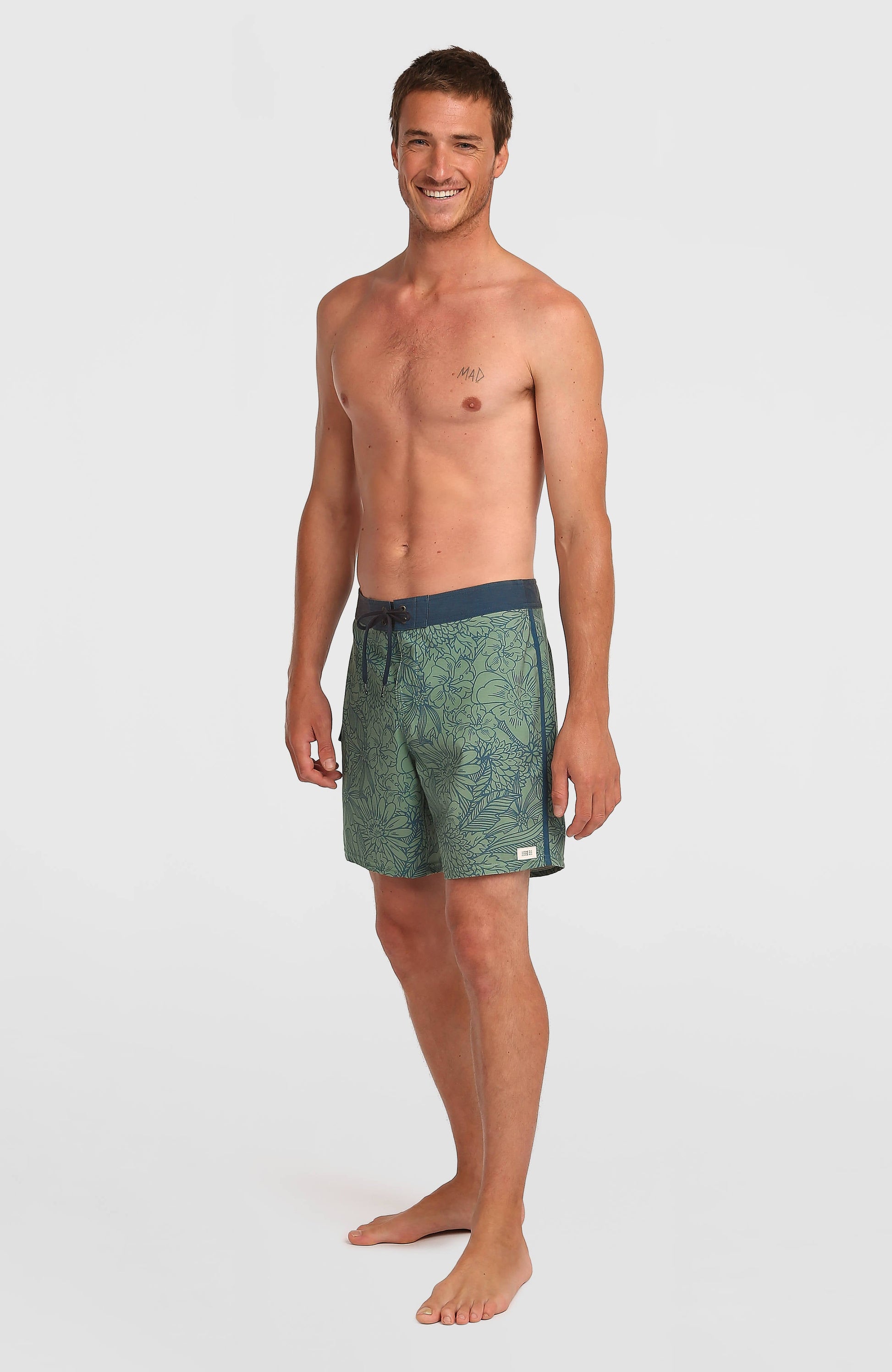 Lineup 18'' Boardshorts Men Sage Lineup