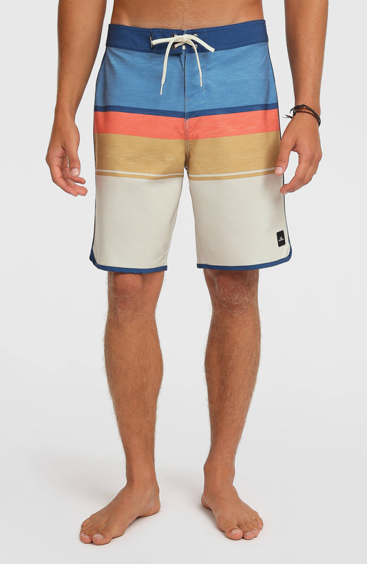 Lennox Scallop 19'' Boardshorts Men Light Khaki Lennox Scallop