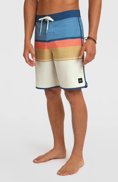 Lennox Scallop 19'' Boardshorts Men Light Khaki Lennox Scallop