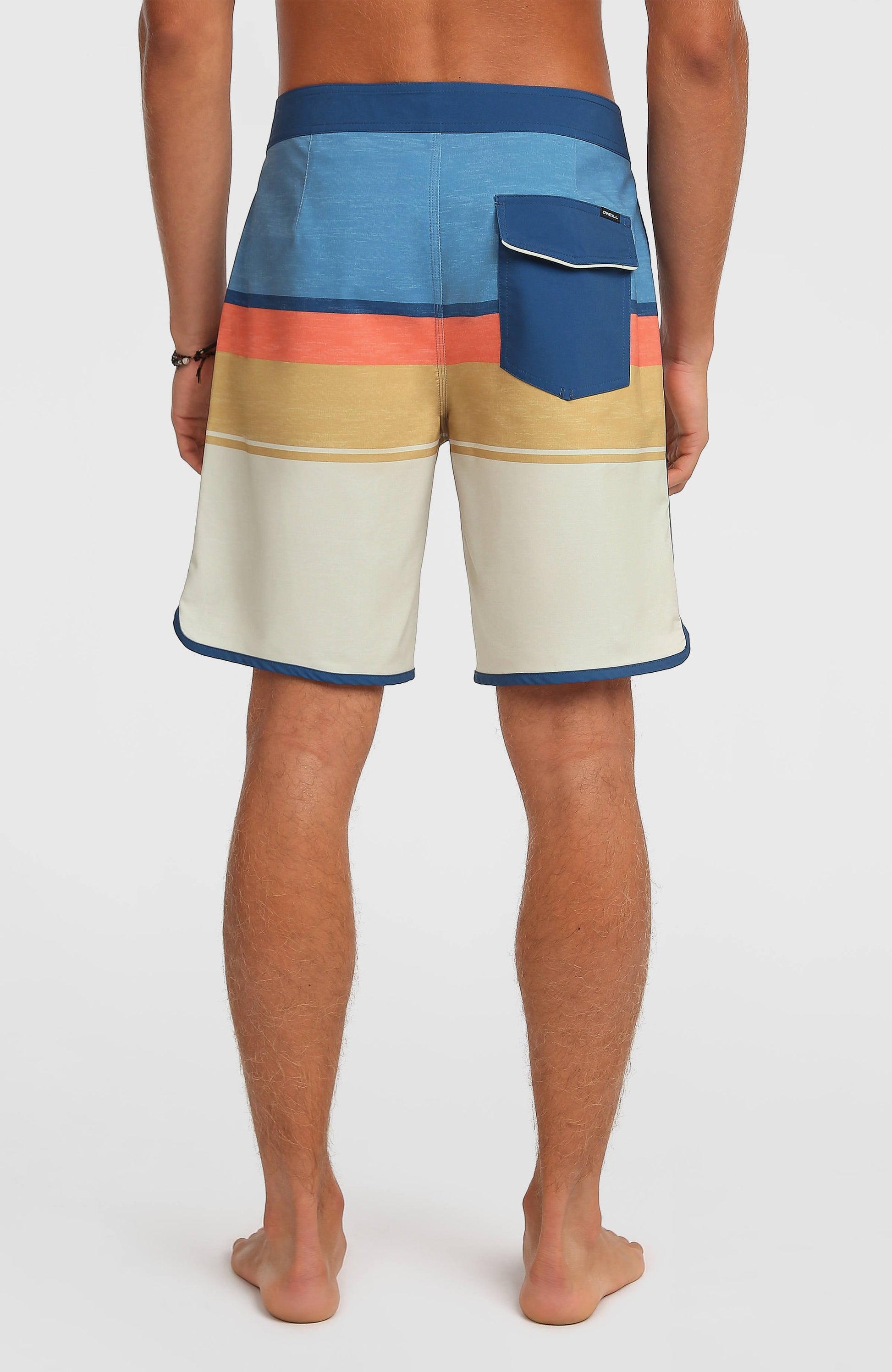 Lennox Scallop 19'' Boardshorts Men Light Khaki Lennox Scallop