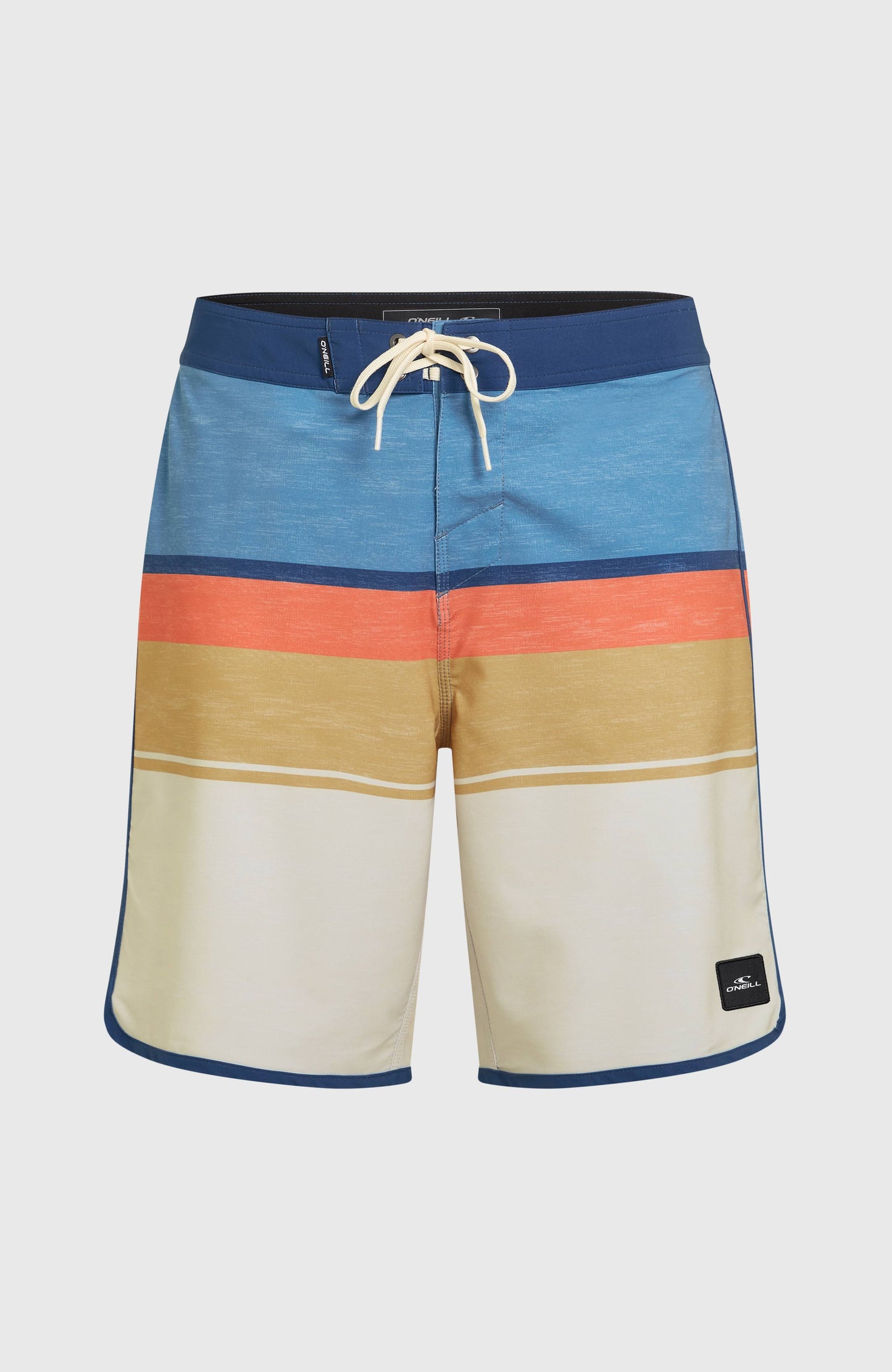 Lennox Scallop 19'' Boardshorts Men Light Khaki Lennox Scallop