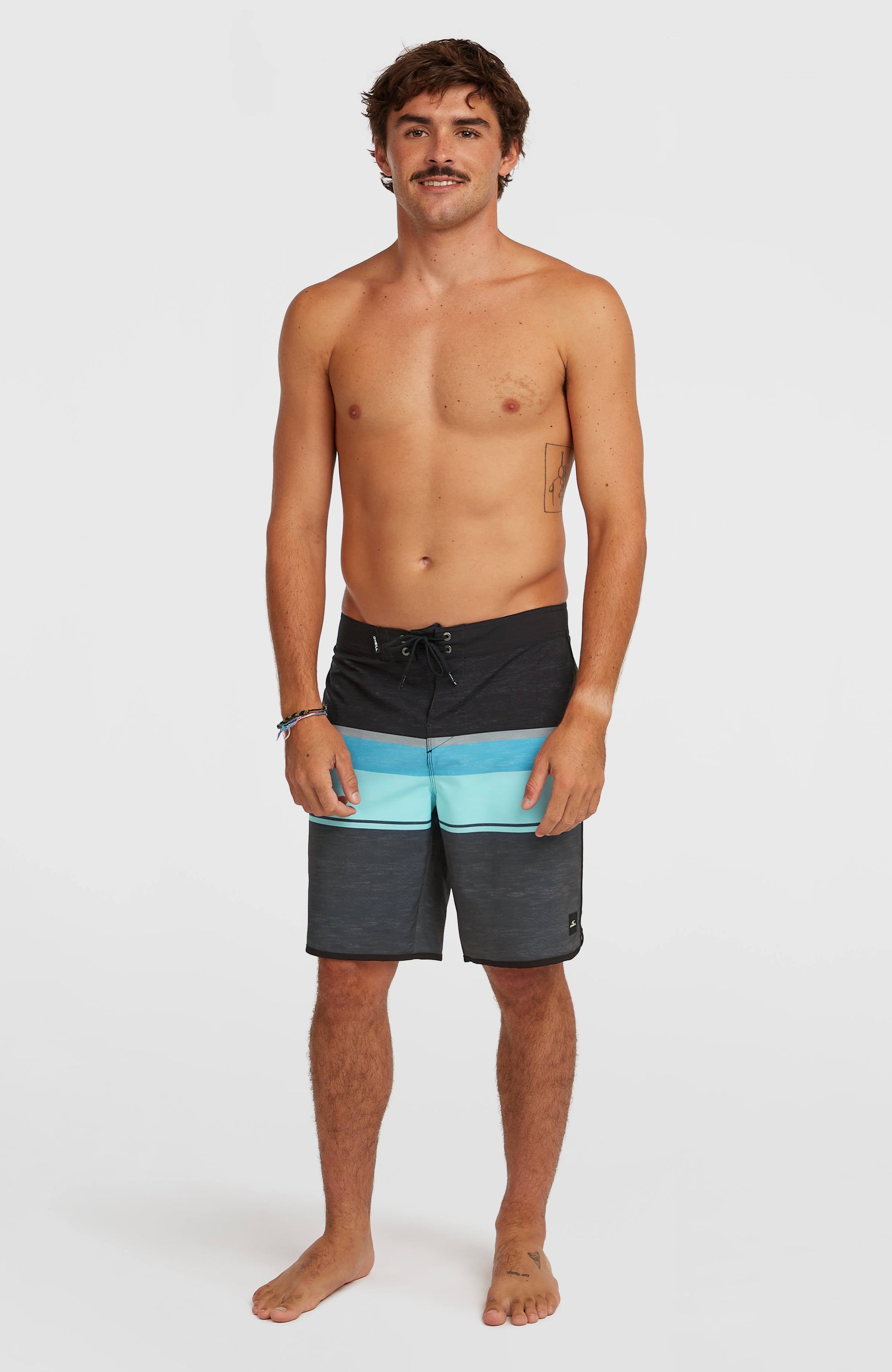 Lennox Scallop 19'' Boardshorts Men Phantom Lennox Scallop