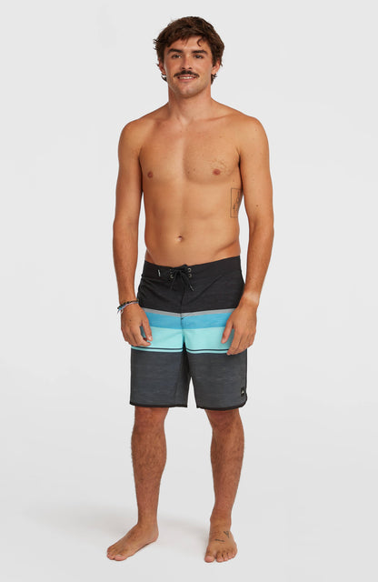 Lennox Scallop 19'' Boardshorts Men Phantom Lennox Scallop