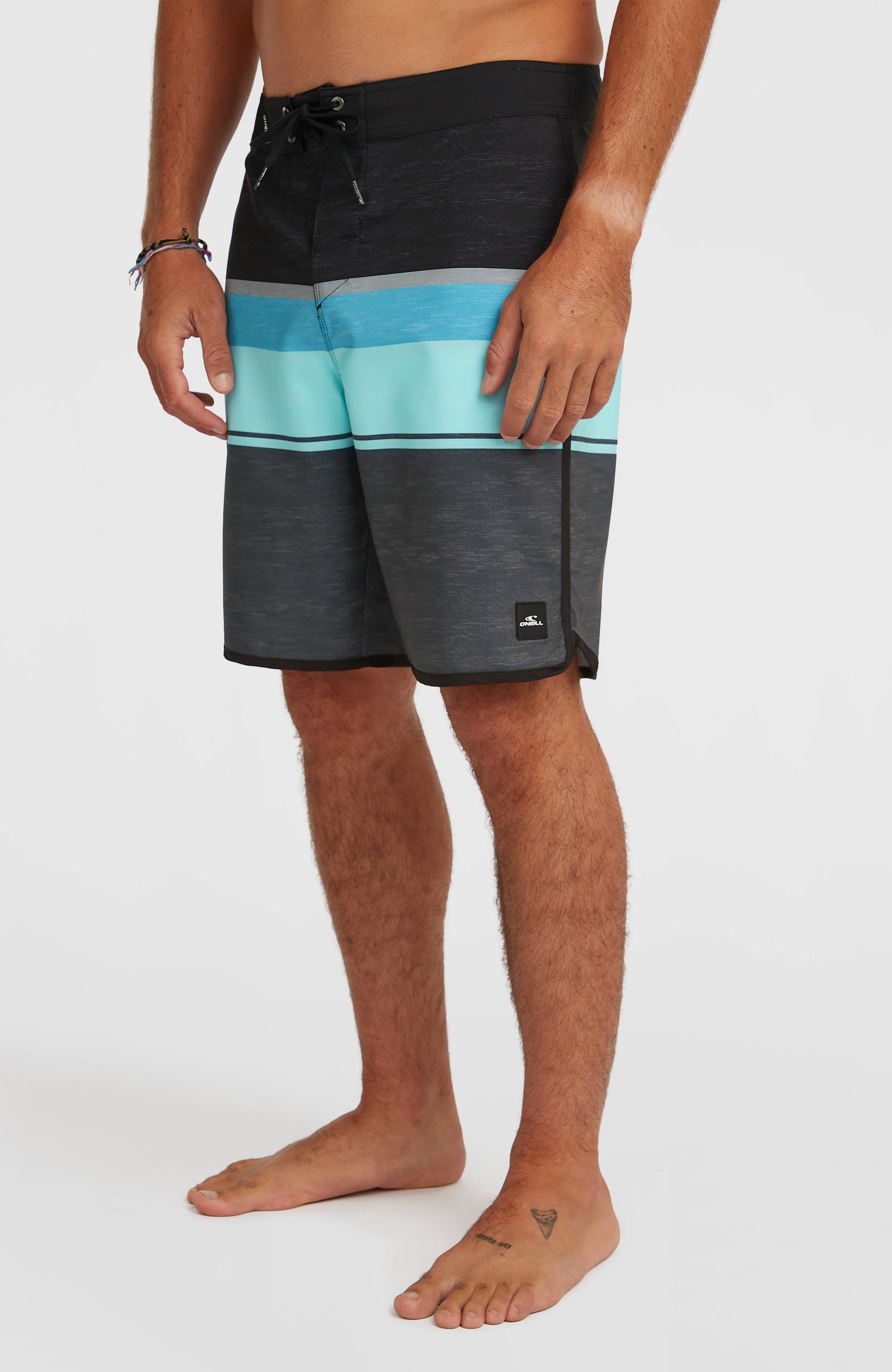 Lennox Scallop 19'' Boardshorts Men Phantom Lennox Scallop