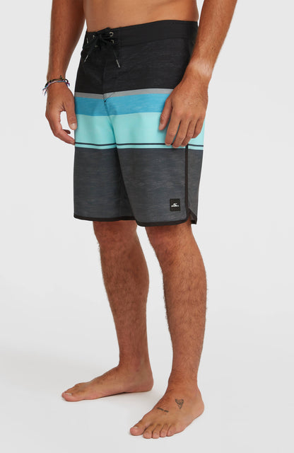 Lennox Scallop 19'' Boardshorts Men Phantom Lennox Scallop