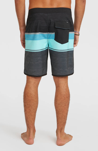 Lennox Scallop 19'' Boardshorts Men Phantom Lennox Scallop